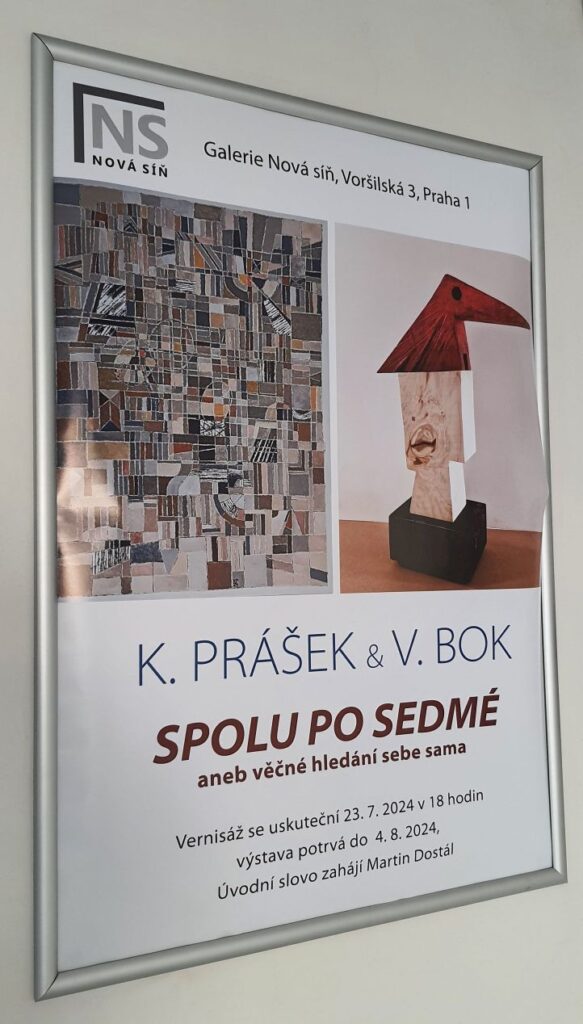 Karel Prášek a Vladimír Bok: Spolu po sedmé – plakát